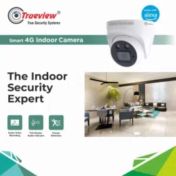 Trueview 3MP 4G 2 Way Audio Smart Security Dome Camera image 4