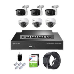 TP-Link VIGI C240I &a; C340I 4MP Indoor &a; Outdoor Network IP Combo Kit with 8 Channel NVR, 6 Camera, 10 Port POE Switch, 2TB HDD, D-LINK 100M LAN Cable-picture-23