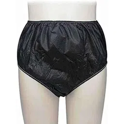 Kudize Non-Woven Disposable Black Pantie for Maternity Surgeries, Spa &a; Body Massage (Pack of 100)-image-44