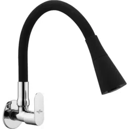 Neelkund Opal Smart Brass Black Chrome Finish Flexible Sink Tap with 360 deg Swivel Spout for Kitchen &a; Wash Basin-28