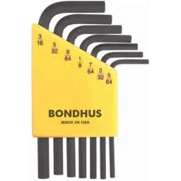 Bondhus 12245 5/64-3/16 inch Alloy Steel L-WrenchSet-picture-17