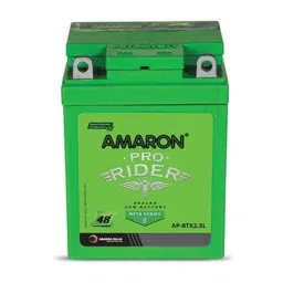 Amaron PRO AP-BTX2.5 2.5Ah 12V 2 Wheeler Automotive Battery, ABR-PR-12APBTX25-picture-37