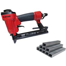 Kaymo NEO-80LC+ST8012 6-16mm Red &a; Black Pneumatic Stapler with 10000 Pcs 80 Series 80012 Heavy Duty Staples-picture-36