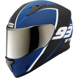 Studds Thunder D3 N6 C/L Matt Blue Motorbike Helmet, Size (L, 580 mm)-picture-6