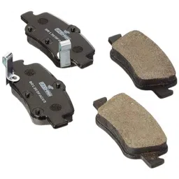 Uno Minda BR-1305 4 Pcs Alloy Steel Rear Brake Pad Set for Toyota Corolla Altis-26