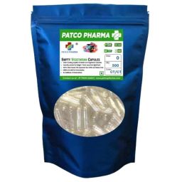 Patco Pharma 500mg Vegetarian Transparent Empty Capsule for Size 0 Capsule (Pack of 500)-image-51