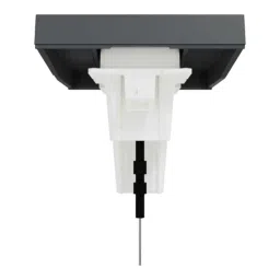 Schneider Electric Miluz Zeta 10A 2 Module Polycarbonate &a; Polyamide Anthracite Switch with Indicator, MZSWI102M1W_AN image 2