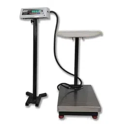Hsco 250kg 450x400mm Stainless Steel Electronic Baby Cum Adult Weighing Scale, BCA250-13
