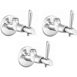 Prestige Croma Brass Chrome Finish Angle Cock (Pack of 3)-image-67