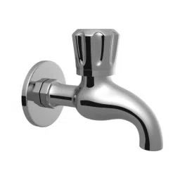 RN CIAZ 15mm Brass Chrome Bathroom Tap with Wall Flange, RNCIBC0002-19