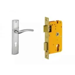 Dorset ML Series Onix 10 inch Stainless Steel Door Handle Lock Set with (Pack of 3)-image-79