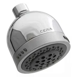 Cera 80mm ABS Silver Round Wall Mount Overhead Rain Shower, F7020303AB-8