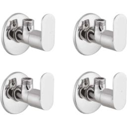 IRIS Ocean Brass Chrome Finish Angle Cock (Pack of 4)-41