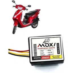 Auto Pearl 12V Black Front &a; Rear Flasher Indicator Light for Oma Star-picture-2