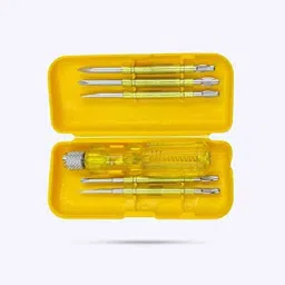 Hillgrove HGSCS5GYLM3 5 in1 Chrome Vanadium Steel Multipurpose Repair Screwdriver Tool Kit, HG0161, (Pack of 5)-picture-43
