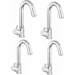 IRIS Dove Brass Chrome Finish Swan Neck Pillar Cock (Pack of 4)-image-21