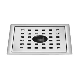 Sanjay Chilly TOF-SZG-GS-127 5x5 inch Stainless Steel 304 Square Cockroach Trap Floor Drain with Top Plate &a; Rim, SC99000175-picture-41
