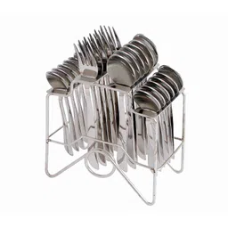 Elegante 24 Pcs Zenith Symphony Spoon Stainless Steel Cutlery Set, SL-131D-picture-16