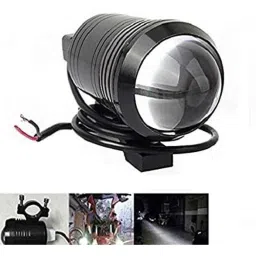 Meenu Arts U1 LED Motorycle Fog Light Bike Projector Auxillary Spot Beam Light (Black, 1 Pc) for Bajaj Discover 150 F-29