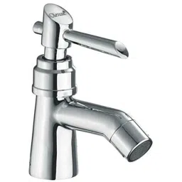 Oleanna Fancy Brass Silver Chrome Finish Quarter Turn Fitting Pillar Cock-picture-14