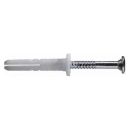 Hilti HPS-1 R 6/25x52mm Flat Head Plastic Impact Anchor, 260361 (Pack of 100)-picture-26