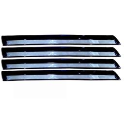 Hot Wheelz Bumper Protector Guard with Chrome Finish Ss Lining for Nissan Xtrail Set Of 4, HOT-BG8LNE-picture-15