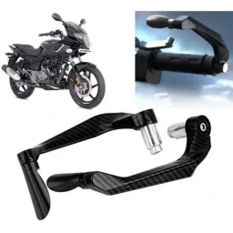 Auto Pearl 2 Pcs Aluminium Carbon Black Brake Clutch Lever Set for Bajaj Pulsar 180 F BS6-picture-38