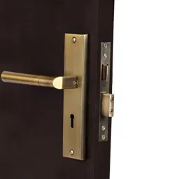 Homexpert MG303 Stainless Steel Antique Brass Finish 6 Lever Heavy Duty Mortise Door Lock Set-image-87