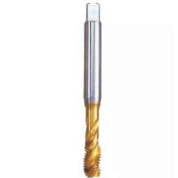 Dolphin 1.1/8 inch HSS M35 Grade UNC Spiral Tin Coated Tap image 2