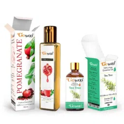 GoWoo 2 Pcs 10ml Natural Tea Tree Aroma Oil &a; 100ml Pomegranate Seed Carrier Oil Set, GWOC1236-P45+P184-picture-3