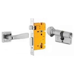 Dorset ML Series Stella 70mm Stainless Steel Door Handle Lock Set with Knob &a; Key, ML ST OR-picture-27