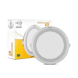 Wipro Garnet 10W 4000K Polycarbonate Neutral White Round LED Wave Panel Light, D711040 (Pack of 2)-picture-29