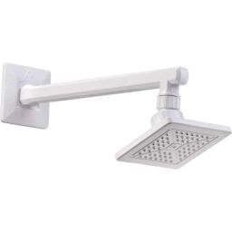 Sparsh Pearl SHP-WR-582 Plastic White Square Overhead Round Shower-image-50