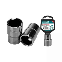 Total THTST12091 1/2 inch 1/2 inch Chrome Vanadium Steel Hexagonal Black Nickle Plated Square Drive Socket-picture-17