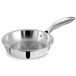 Baltra Triply 26cm Stainless Steel Silver Fry Pan, BTP-213-picture-14