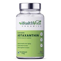 Health Veda Organics 60 Pcs 4mg Plant Based Astaxanthin Supplements for Eye Capsules-18