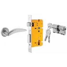 Dorset ML Series Hannah 60mm Stainless Steel Patina Finish Door Handle Lock Set with Both Side Key Cylinder, ML HA OR (Pack of 2)-picture-11