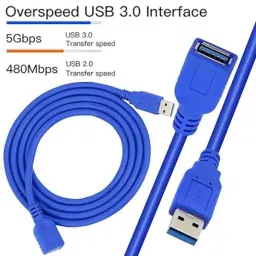 Mak World 1.5m USB 3.0 High Speed Extension Data Cable for Keyboard, Mouse, Flash Drive, Hard Drive &a; Printer image 5