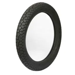 TVS Dura Grip ATT 1085 3-17 Rubber Black Tube Type Rear Bike Tyre, Aaa13-picture-1