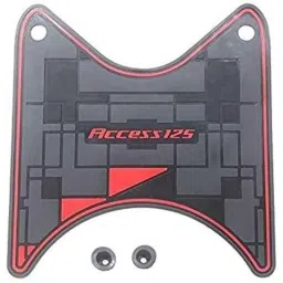 AOW Tow Wheeler Foot MAT (RED) Type A-6 for Suzuki Access 125 CC Latest-16
