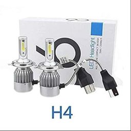 Meenu Arts C6 H-4 36W/3800LM LED Headlight Conversion Kit Car High/Low Beam Bulb Driving Lamp 6500K, White -Pack of 2-29