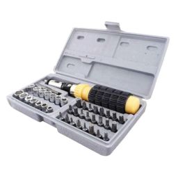 ATHRZ Drill Machine, 13 Pcs Drill Bit Toolkit &a; 41 Pcs Screwdriver Set, DRL13B41PC image 5
