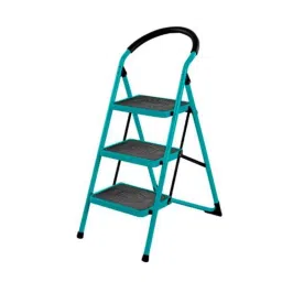 Total 3 Step 150kg Steel Ladder, THLAD09031-image-6