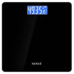 Venus 180kg Tempered Glass Dark Black Electronic Digital Body Weight Machine with LCD Display, EPS-2001-image-93
