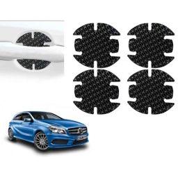 Auto Pearl 4 Pcs Rubber Black Car Door Scratch Protection Sticker Finger Guard Set, Blk8-image-21
