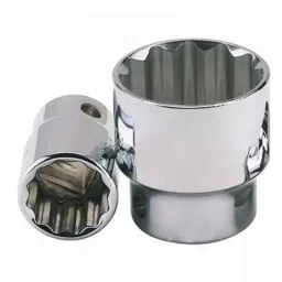 De Neers 3/4 inch 55mm Chrome Vanadium Steel Square Bi-Hex Drive Socket-picture-41