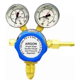 Seema Single Stage Double Guage Argon Gas Pressure Regulator, S.S.DG.AR-4-picture-43