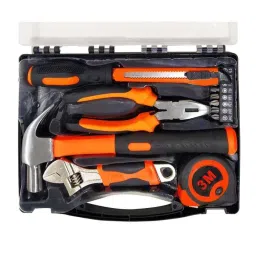 iBELL 14 Pcs DIY Hand Tool Kit for Household &a; Emergency Maintenance, HT17-30-36
