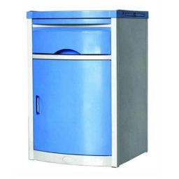 ABCO 4ft ABS Plastic White &a; Blue Bed Side Locker, 11055-4