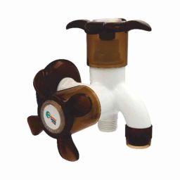 APL Apollo Glory ABS White 2 Way Bib Tap with Flange, TP457-picture-25